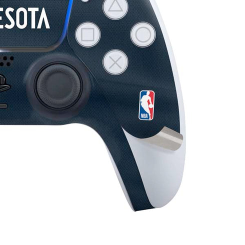 NBA Minnesota Timberwolves Jersey PS5 Controller Skin